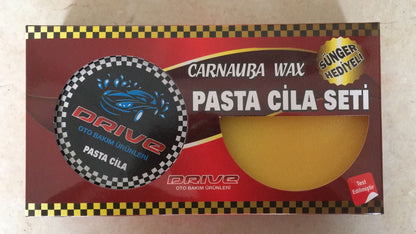 DRIVE Kit de Cera Abrillantadora de Carnauba