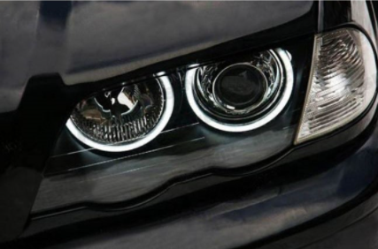 BMW E46 318 320 325 330 CCFL Angel Eyes Kit Anillos de Faro Blancos ONP20