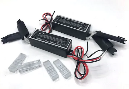 BMW E46 318 320 325 330 CCFL Angel Eyes Kit de luces Angel Eye azules Aros de faro
