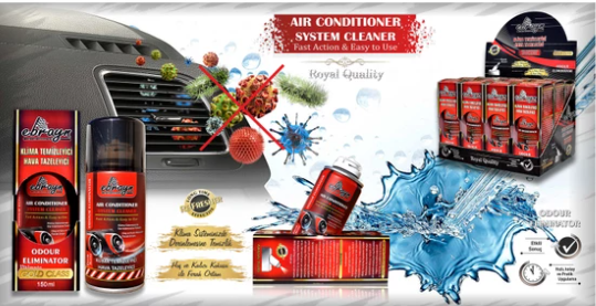 Ebrayn Limpiador de Aire Acondicionado y Ambientador Bomba de Aire Acondicionado 150 ml