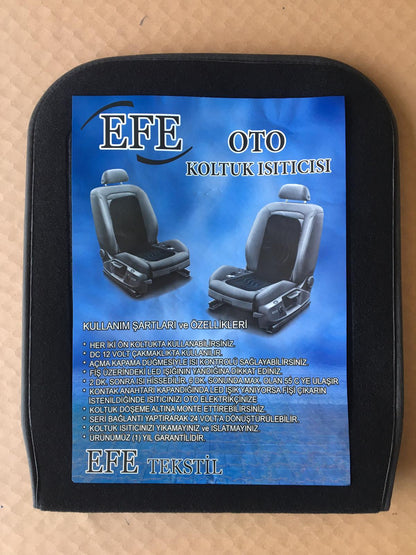 Calentador de Asiento para Coche, Cojín Térmico con Conexión para Encendedor NKT975