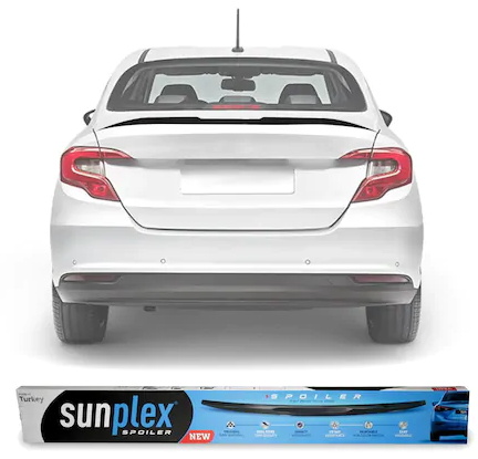 SUNPLEX Alerón Trasero Fiat Egea Negro Piano a partir de 2015