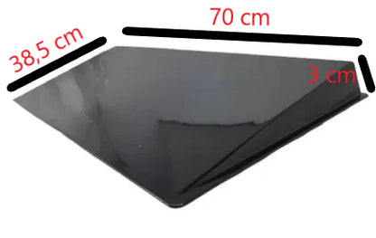 PERFLEX Piano Negro Techo Solar Falso Deflector de Viento ONP722
