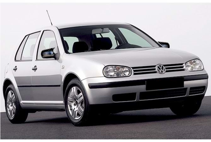 Vw Golf 4 1997-2003 Cubierta de Espejo de Murciélago Batman Plástico ABS Negro Piano
