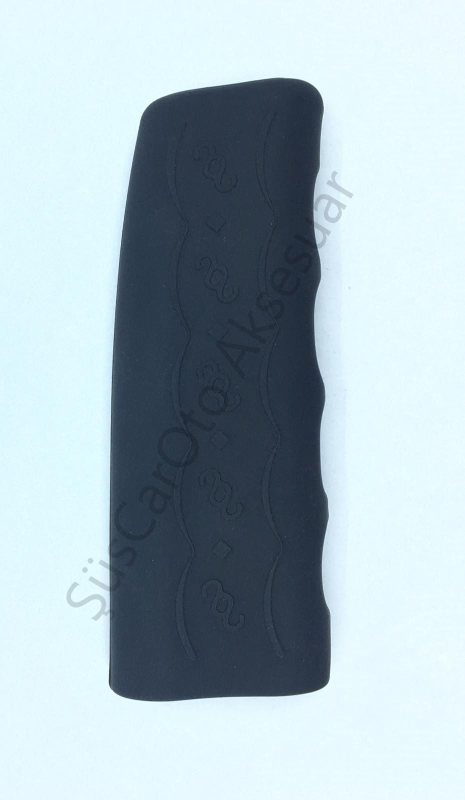 Funda de freno de mano de silicona CARUB, protector de freno de mano de silicona, negro