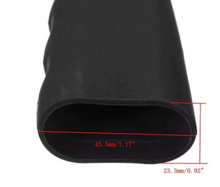 CARUB Funda de silicona para freno de mano Protector de freno de mano Silicona Gris