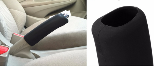 Funda de freno de mano de silicona CARUB, protector de freno de mano de silicona, negro