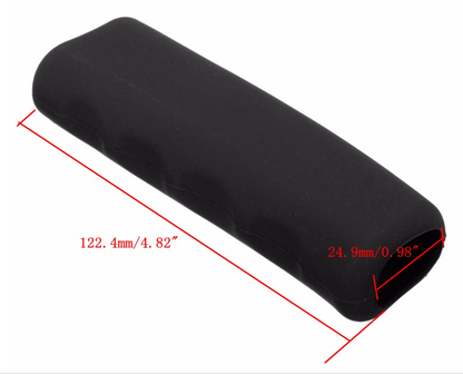 CARUB Funda de silicona para freno de mano Protector de freno de mano Silicona Azul