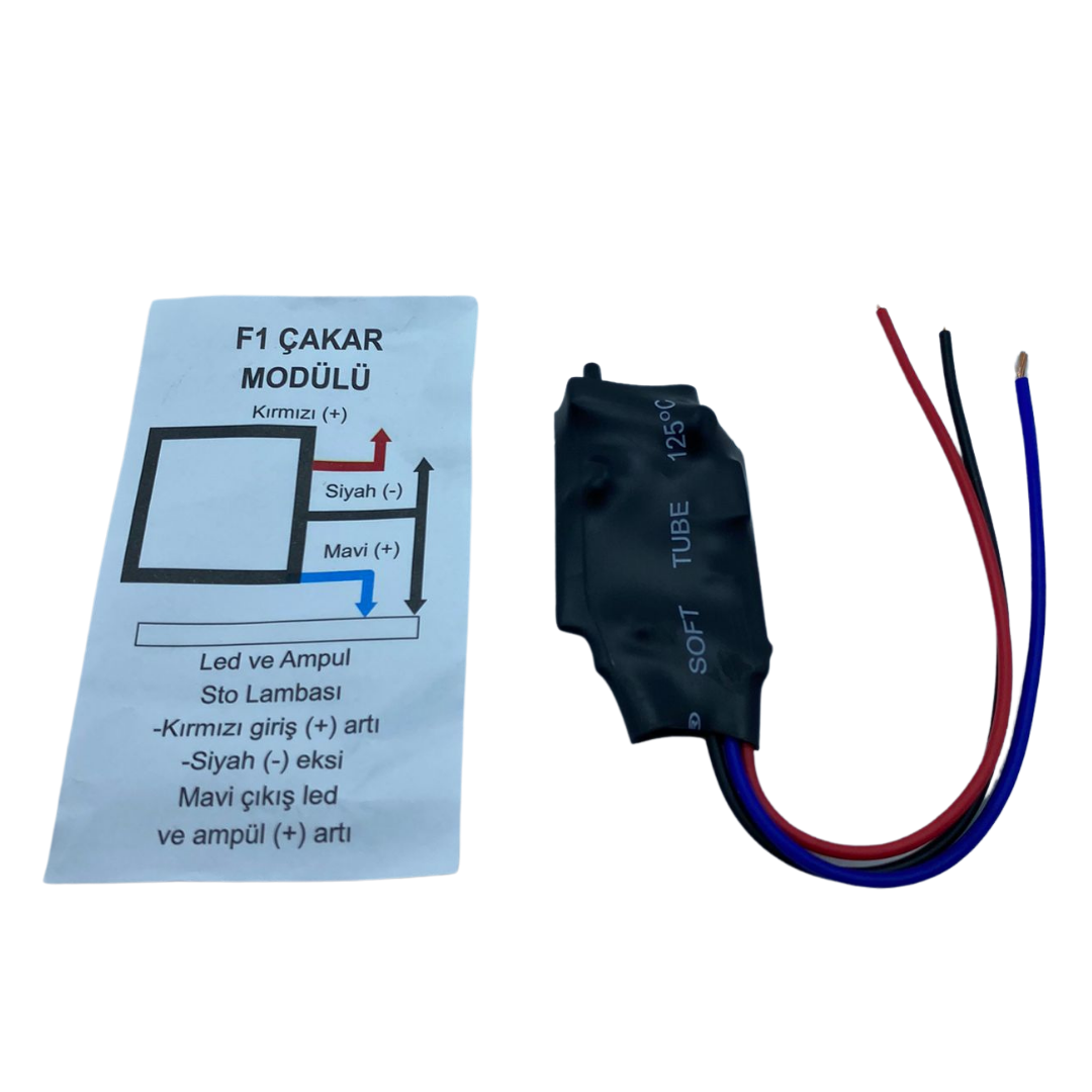 Módulo Estroboscópico F1 Stop de 10 Modos, Bombilla y LED Estroboscópicos de 12V