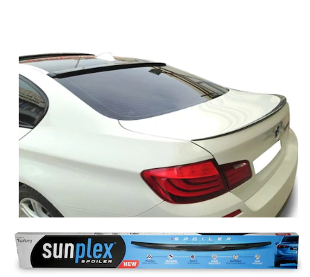 SUNPLEX Spoiler para maletero BMW 5 F10 Piano Black 2010-2016