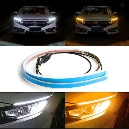 LED diurno dinámico secuencial para faro de 60 cm de nueva generación