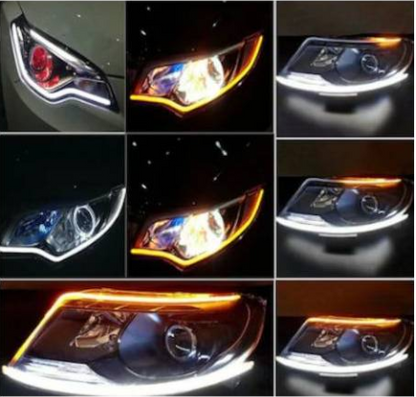 LED diurno dinámico secuencial para faro de 60 cm de nueva generación