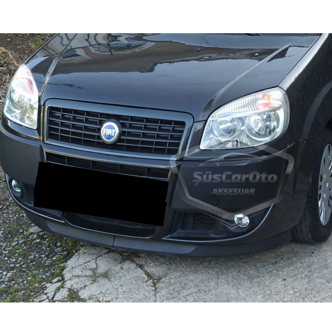 Fiat Doblo D2 2005-2010 Compatible Universal Astra H Labio Flexible Delantero de 2 Piezas para Paragolpes Inferior y Faldón Delantero