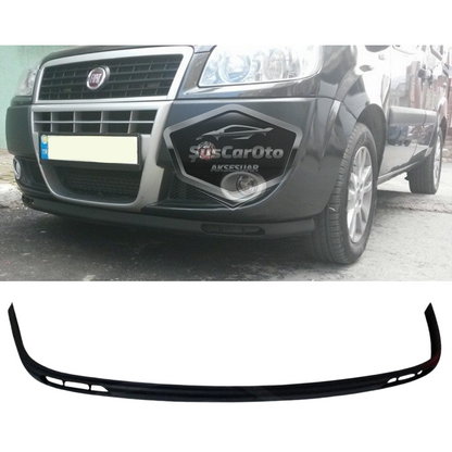 Compatible con Fiat Doblo D2 2005-2010 Labio universal Laguna Flexible Labio delantero Paragolpes delantero de 2 piezas Bajo Spoiler Anexo delantero