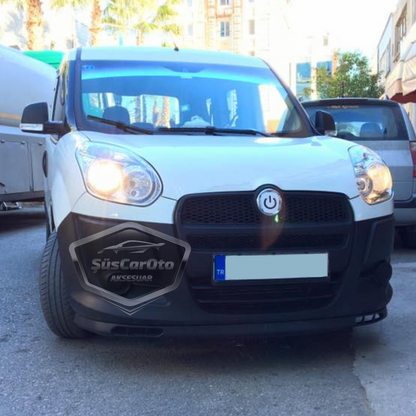Fiat Doblo D3 2010-2015 Compatible Labio Universal Laguna Lip Delantero Flexible 2 Piezas Separador de Parachoques Spoilers Delanteros