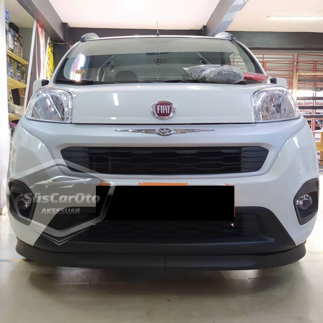 Labio universal Astra H flexible para Fiat Fiorino 2008-2022, labio delantero, 2 piezas, extensión de paragolpes delantero, alerón inferior.