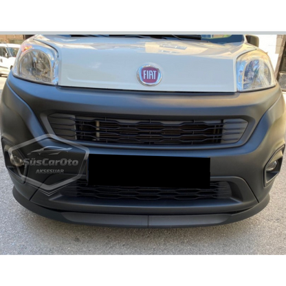 Labio universal Astra H flexible para Fiat Fiorino 2008-2022, labio delantero, 2 piezas, extensión de paragolpes delantero, alerón inferior.