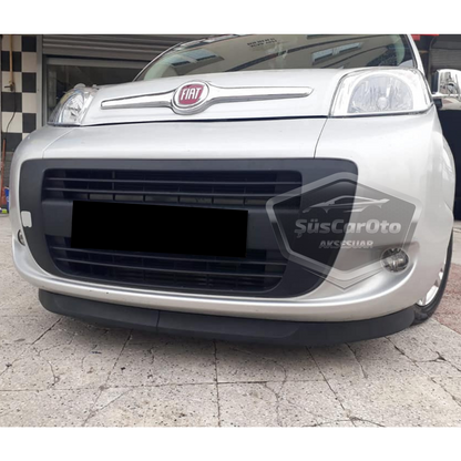 Labio universal Astra H flexible para Fiat Fiorino 2008-2022, labio delantero, 2 piezas, extensión de paragolpes delantero, alerón inferior.