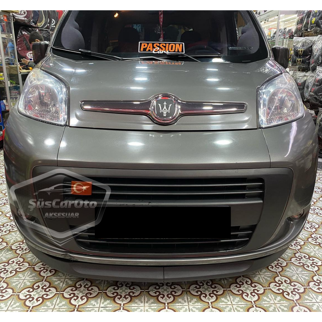 Labio universal Astra H flexible para Fiat Fiorino 2008-2022, labio delantero, 2 piezas, extensión de paragolpes delantero, alerón inferior.