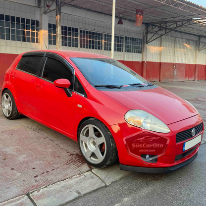 Fiat Punto 2006-2018 Compatible con labio universal Astra H flexible labio delantero 2 piezas faldón parachoques delantero