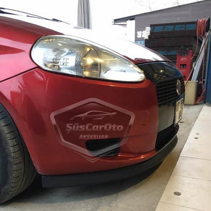 Fiat Punto 2006-2018 Compatible con labio universal Astra H flexible labio delantero 2 piezas faldón parachoques delantero
