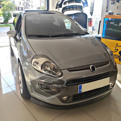Fiat Punto 2006-2018 Compatible con labio universal Astra H flexible labio delantero 2 piezas faldón parachoques delantero