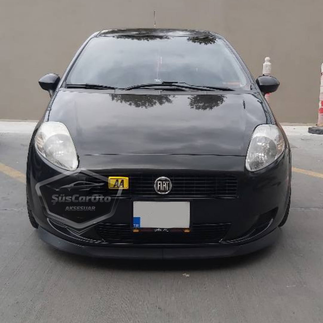 Fiat Punto 2006-2018 Compatible con labio universal Astra H flexible labio delantero 2 piezas faldón parachoques delantero