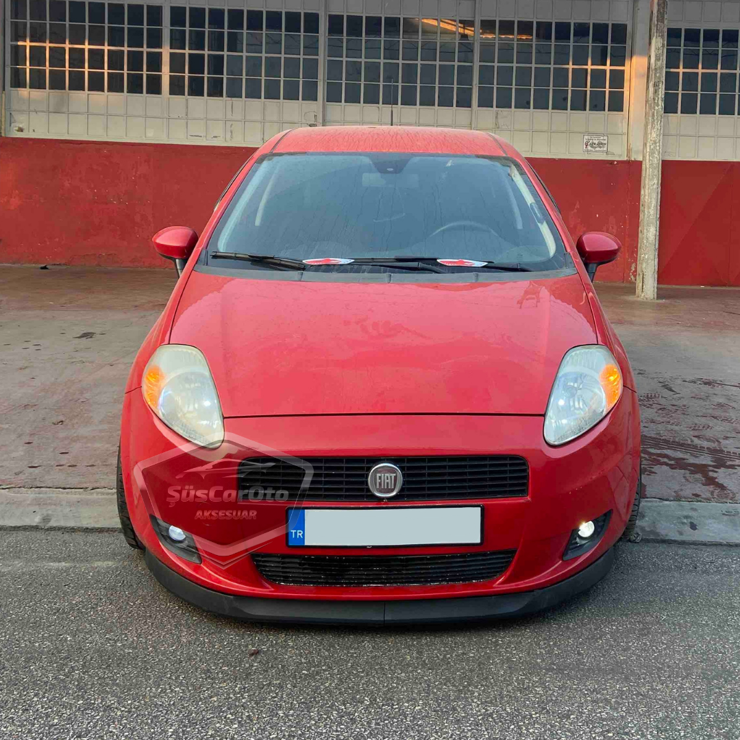 Fiat Punto 2006-2018 Compatible con labio universal Astra H flexible labio delantero 2 piezas faldón parachoques delantero