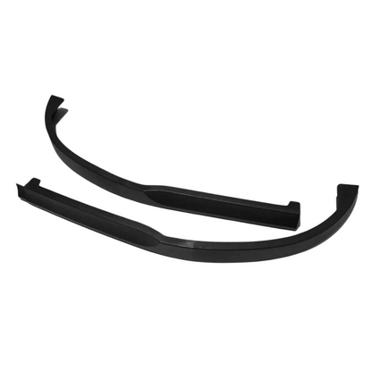 Ford Fiesta 2002-2008 compatible labio delantero flexible universal tipo Astra H, 2 piezas, parte inferior del parachoques, spoiler delantero
