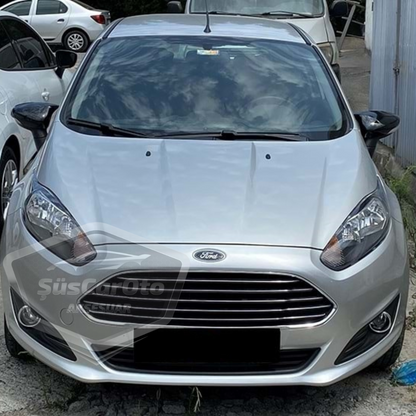 Ford Fiesta 2008-2017 Tapa de espejo de murciélago Batman, plástico ABS negro piano