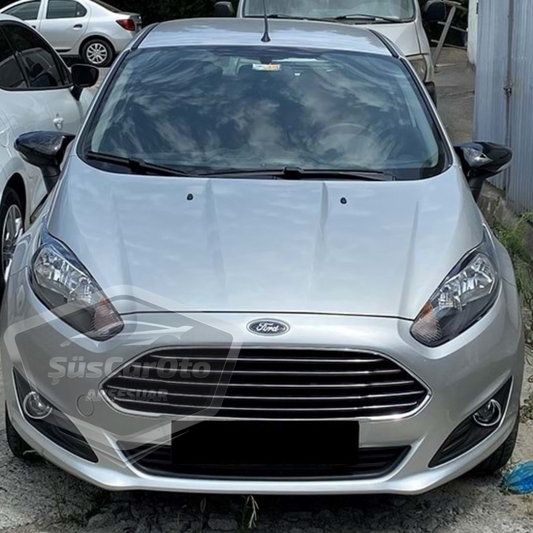 Ford Fiesta 2008-2017 Tapa de espejo de murciélago Batman, plástico ABS negro piano