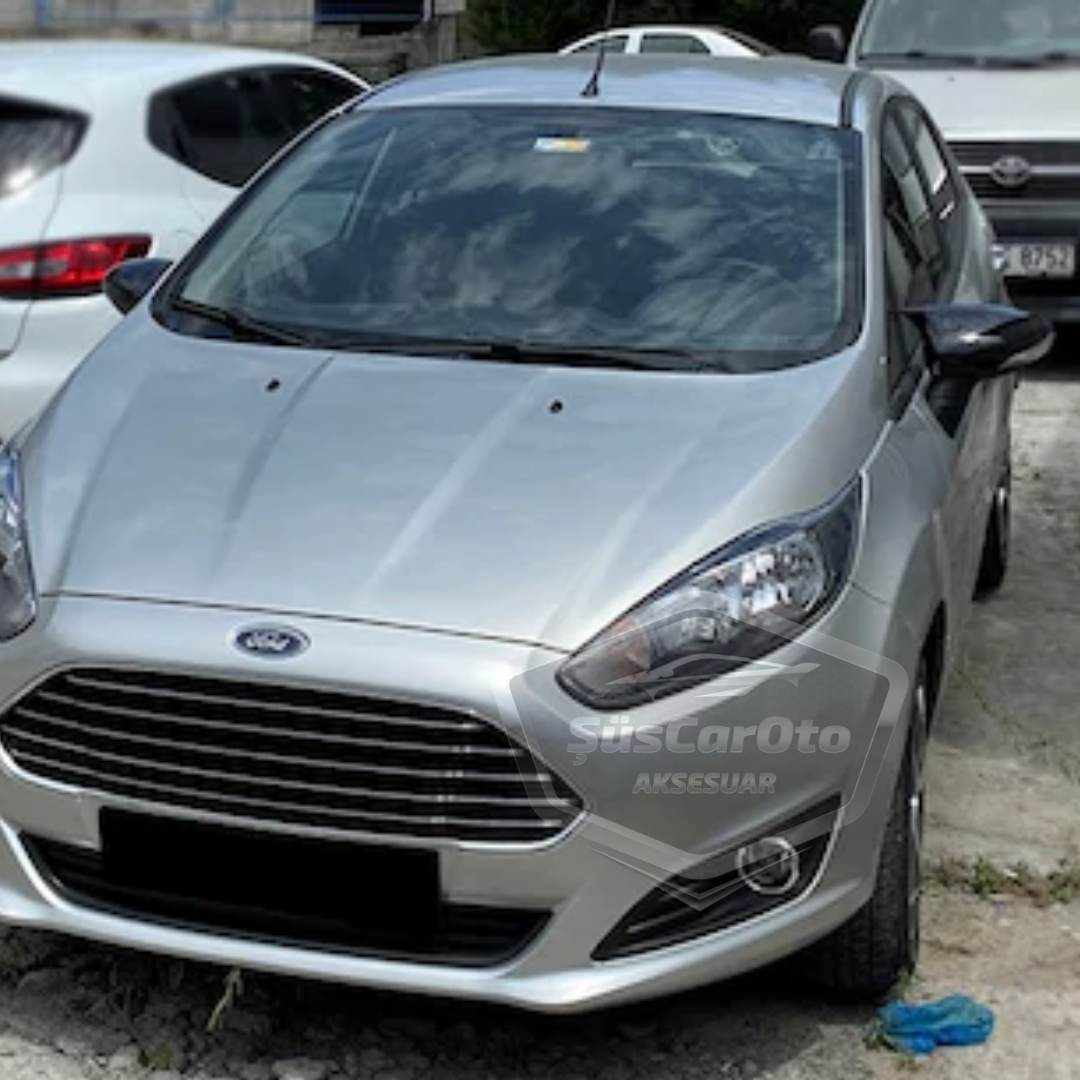 Ford Fiesta 2008-2017 Tapa de espejo de murciélago Batman, plástico ABS negro piano