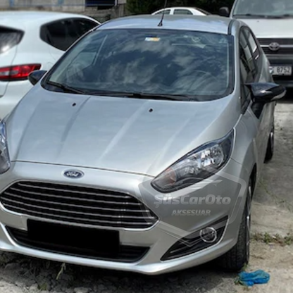 Ford Fiesta 2008-2017 Tapa de espejo de murciélago Batman, plástico ABS negro piano