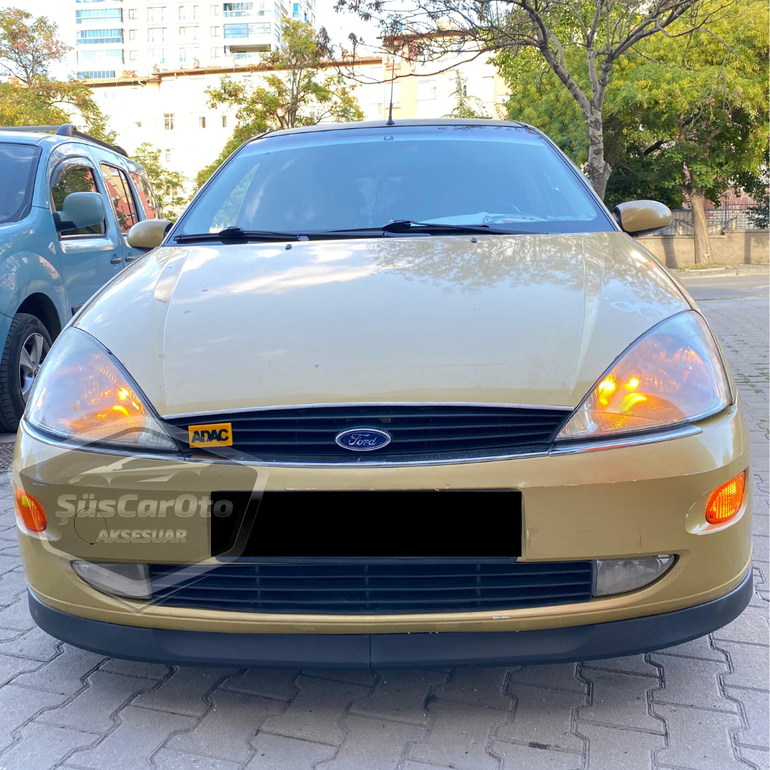 Ford Focus 1 Hb&Sedan 1998-2004 compatible con labio universal Astra H flexible labio delantero 2 piezas faldón parachoques delantero add-on
