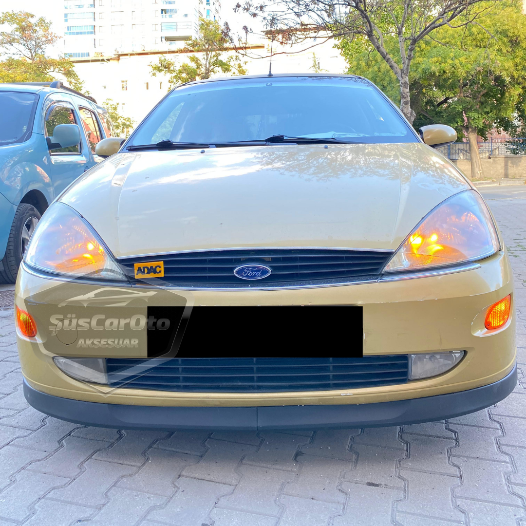 Ford Focus 1 Hb&Sedan 1998-2004 compatible con labio universal Astra H flexible labio delantero 2 piezas faldón parachoques delantero add-on