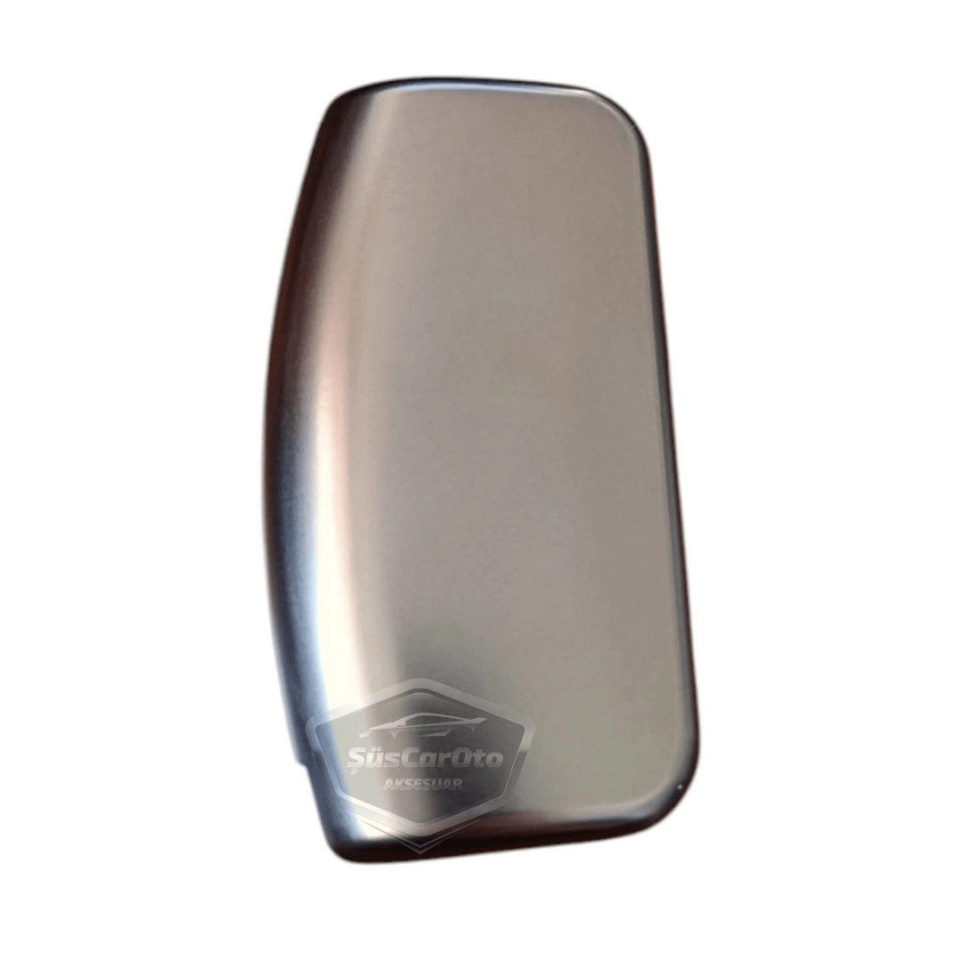Funda de silicona para llave compatible con Ford Focus Fiesta Courier Cmax Mondeo Kuga Galaxy Ecosport B Max C Max Tourneo, tapa para llave de coche, llavero amortiguador, gris titanio oscuro PNT115
