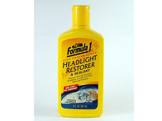 Abrillantador para faros delanteros y luces traseras Formula 1, 237 ml