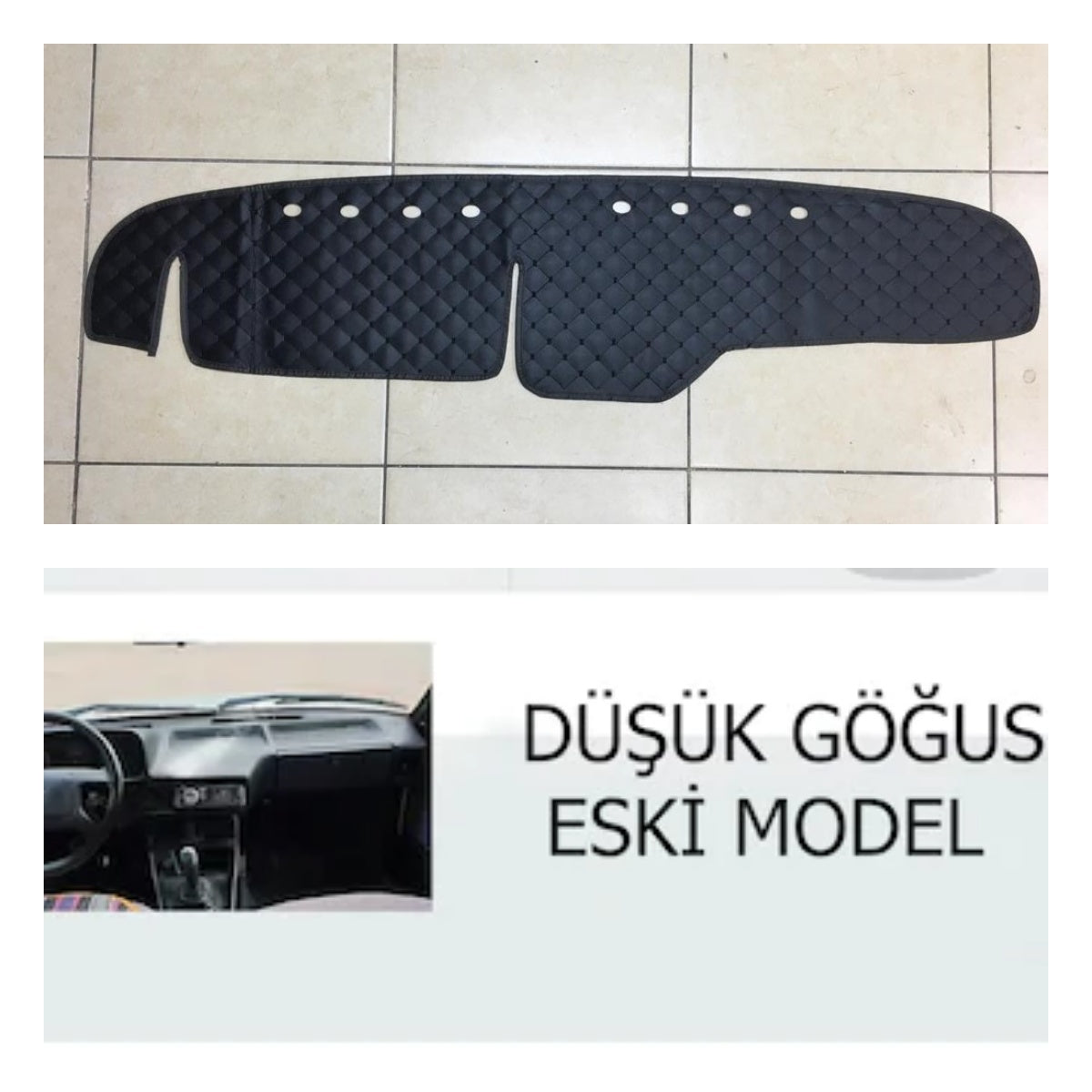 Alfombra protectora de salpicadero de modelos Tofaş Şahin Doğan Kartal, de gama alta y baja