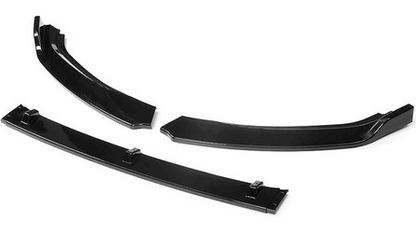 Vw Golf 7 7.5 Labio ABS Flexible de 3 Piezas Negro Piano con Solapa y Ala