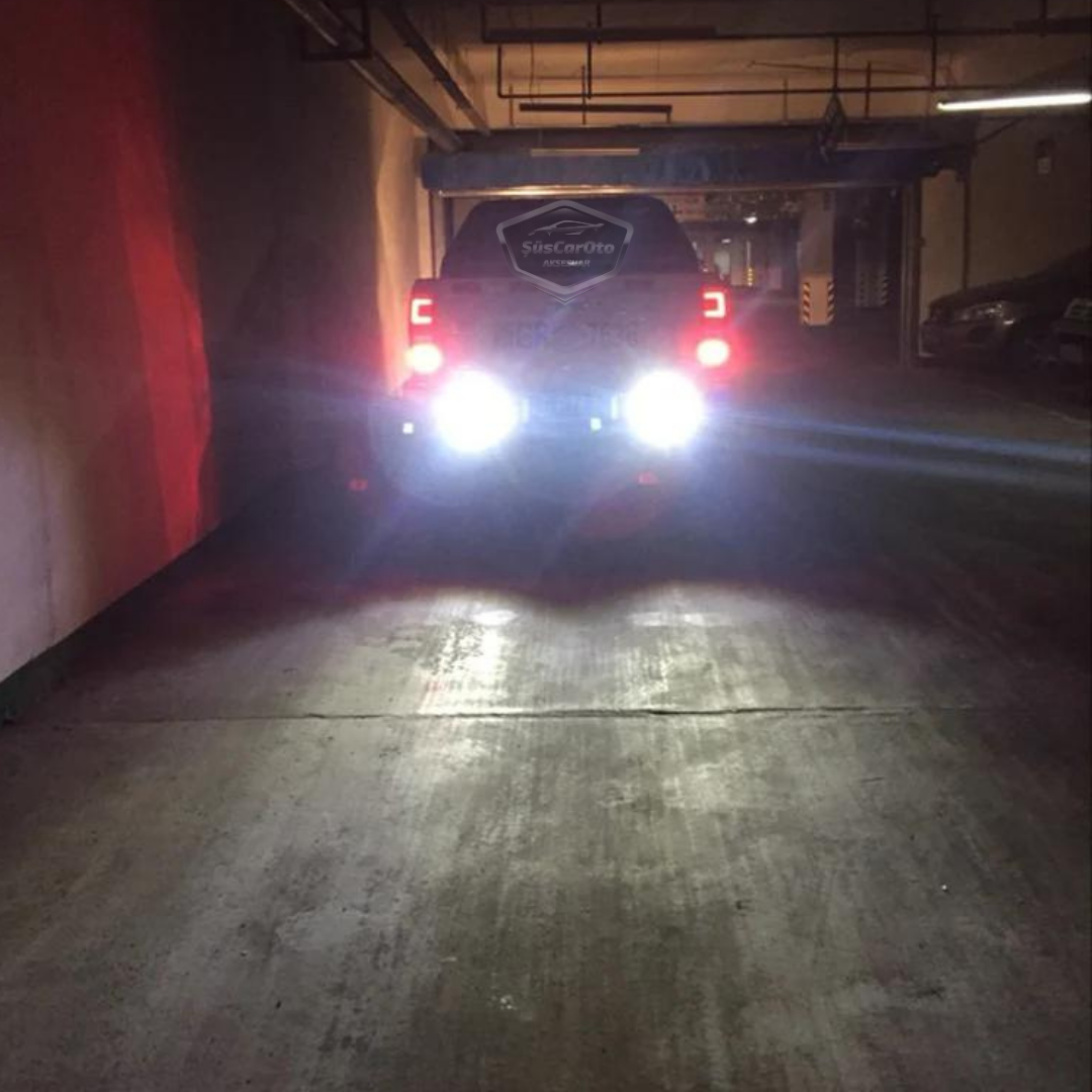 Faro LED empotrable, blanco, 6 LED, para coche, moto, todoterreno, 18W, metálico, antiniebla, de trabajo, 12V-24V, 1 unidad, ONG29