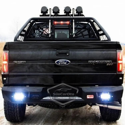 Faro LED empotrable, blanco, 6 LED, para coche, moto, todoterreno, 18W, metálico, antiniebla, de trabajo, 12V-24V, 1 unidad, ONG29
