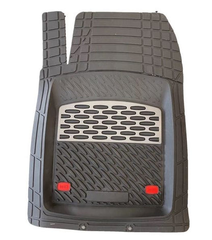 Alfombra Universal 3D extra profunda de piscina de color zafiro, gris