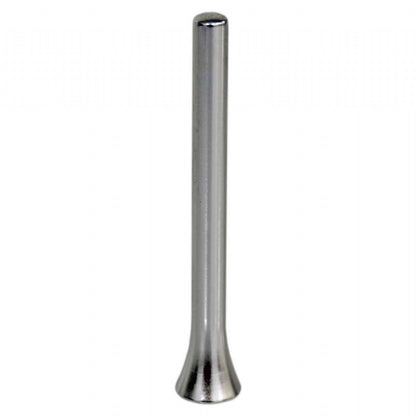 Carub Antena de techo universal, varilla metálica de 8 cm, negro-plata