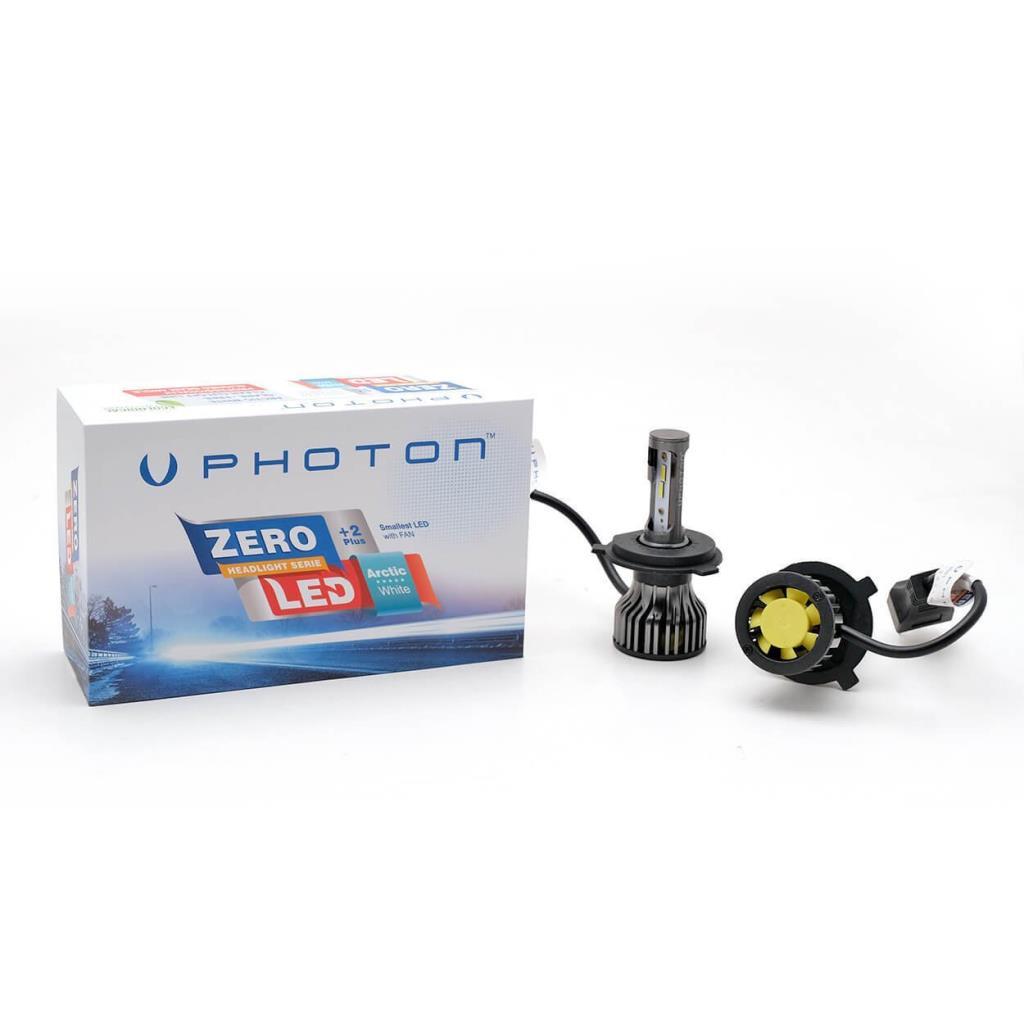 Photon Zero +2 Plus Nueva Generación Mini CSP Led Xenón Efecto Rayo Lámpara de Faro con Enfriador Slim Zenon 6000K