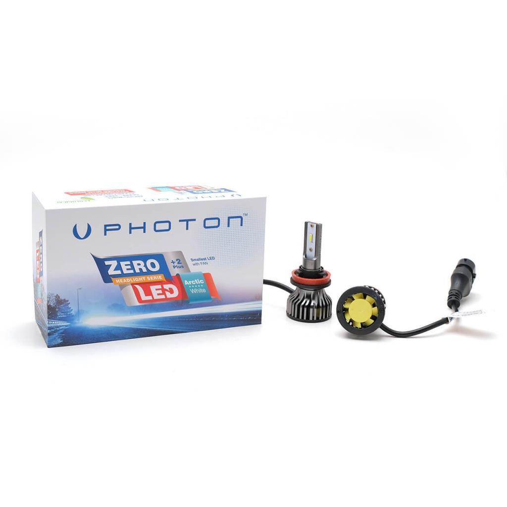 Photon Zero +2 Plus Nueva Generación Mini CSP LED Xenón Efecto Rayo con Refrigeración Slim Xenón 6000K H9