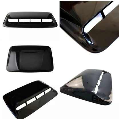 Universal Parrilla de Ventilación Grande para Capó y Techo, Compatible con Todos los Vehículos, Venti Air Scoop