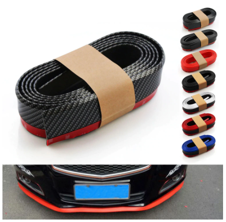 SAMURAI Labio Delantero de Color Ez Lip Suave Flexible 3M Adhesivo Extra 2.5 m