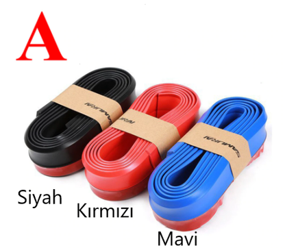 SAMURAI Labio Delantero de Color Ez Lip Suave Flexible 3M Adhesivo Extra 2.5 m