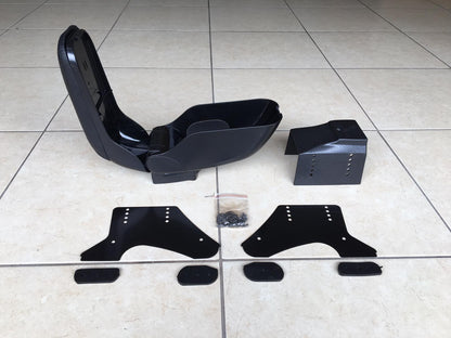 Apoyabrazos deslizante universal para coche, importado, negro