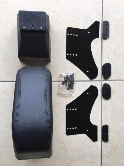 Apoyabrazos deslizante universal para coche, importado, negro